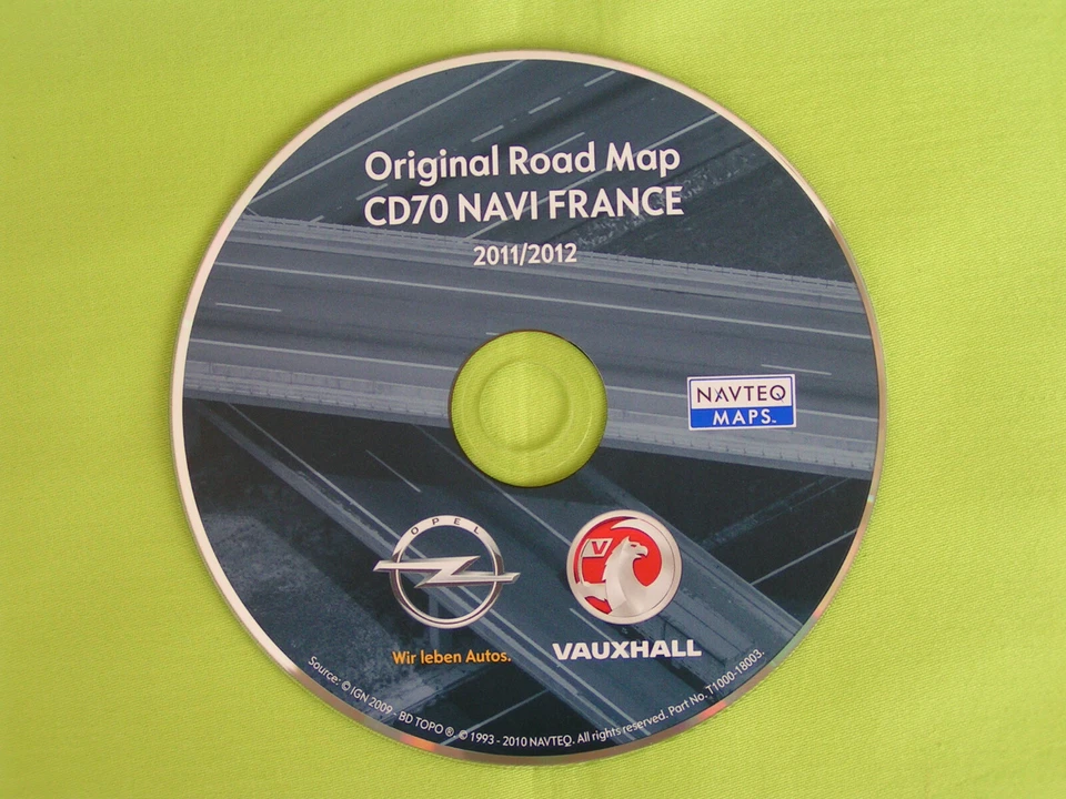 NAVIGATION OPEL CD 70 NAVI FRANKREICH 2012 ZAFIRA B ASTRA H CORSA SIGNUM VIVARO - Bild 1 von 1