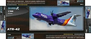 1/144 PAS-MODELS PM-144-42 ATR-42 FlyBe - Picture 1 of 4