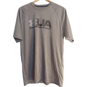 Under Armor Hemd Erwachsene Large grau Heatgear lockere Passform Logo sportlich Herren 1345709 - Bild 1 von 8