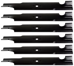 6 USA Mower Blades® Hi-Lift for Encore 363291 Bobcat 2722543-02 36" 52" Deck - Picture 1 of 7
