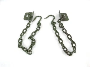 Juego de cadena de puerta trasera Willys adecuado para Jeep CJ3B # - Imagen 1 de 6