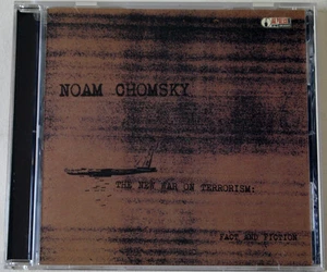 NOAM CHOMSKY / THE NEW WAR ON TERRORISM / FACT & FICTION / SPOKEN WORD CD 2001 - Bild 1 von 2
