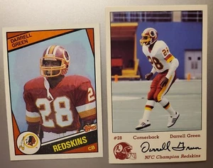 Darrell Green Rookie 1984 Topps #380 & 1984 Frito-Lay Polizei #11 HOF - Bild 1 von 2