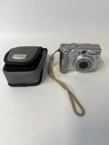 Canon PowerShot A530 5.0MP Kompakt Digitalkamera + Speicherkartenetui getestet - Bild 1 von 12