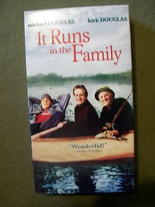 3 Michael Douglas VHS ~ It Runs in the Family, Basic Instinct & Shining Through - Picture 1 of 7