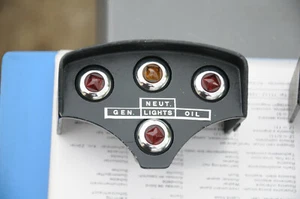 knaekke  Guzzi  14769100  Instrumentenbrett  OT  Alu  kpl. 750 Sport  70er Jahre - Bild 1 von 9