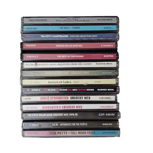 Classic Rock CD Lot of 13 The Who The Doors Grateful Dead Fleetwood Mac Red Hot - Picture 1 of 23