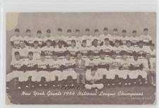1947-66 Exhibits W461 New York Giants 1954 Team