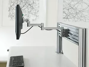 Teknion Mast Dynamic Monitor Support Manual Arm N09-5900 - Picture 1 of 7
