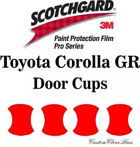 3M Scothgard Paint Protection Film Pro Series 2023 2024 Toyota Corolla GR - Picture 1 of 3