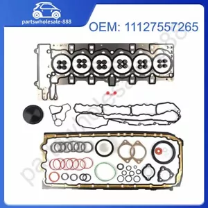 Engine Overhaul Gasket Kit For BMW 335i 135i E60 E90 E92 E89 E71 N54 3.0L - Picture 1 of 6