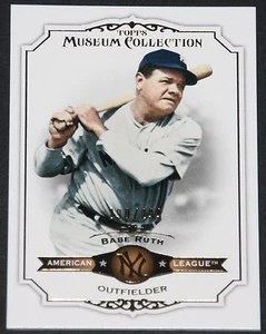 2012 TOPPS MUSEUM COLLECTION #32 BABE RUTH NEW YORK YANKEES #d /299 - Picture 1 of 2