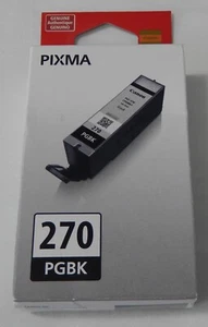 Genuine OEM Canon PIXMA PGBK-270 Black Ink Cartridge - Picture 1 of 2