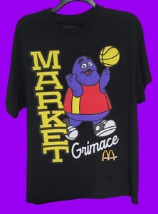 Camiseta de baloncesto MA®KET McDonalds Grimace X-grande 100 % algodón - Hecha en EE. UU. - Imagen 1 de 4