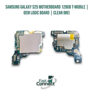 Samsung Galaxy S25 Motherboard 128GB T-Mobile | OEM Logic Board | Clean IMEI - Picture 1 of 1