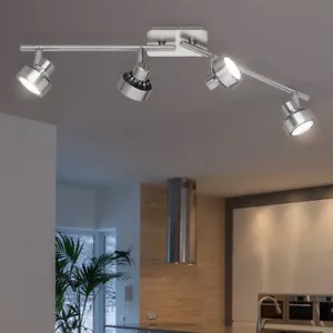 Plafoniera Binario Faretti Spot Lampada da Cucina Mobile Punti Dimmerabile LED - Foto 1 di 8