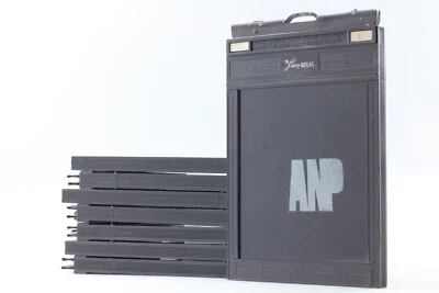 Lot of 8【EXC+5】 FIDELITY Deluxe & Lisco REGAL 4x5 Large Format Cut Film Holder - Image 1 of 4