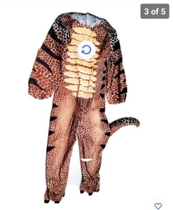T-Rex brown JUMPSUIT Sz 4-6 Halloween Costume - Picture 1 of 24