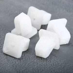 50pcs Plastic Car Rivet Fastener Bumper Hood Fender Retainer Clips For Nissan - Picture 1 of 8