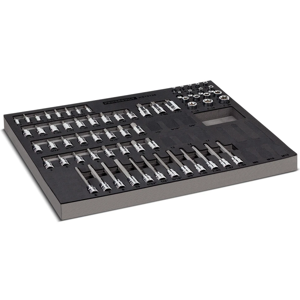 Powerbuilt 64 Piece Pro Tech Bit and E-Torx Socket Set - 949010 - Image 1 of 4