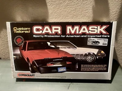 Covercraft Custom Tailored Car Mask Chevy Corvette M405 1980-82 New Old Stock - Image 1 of 2