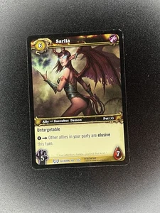 Sarlia 102/252 The Hunt For Illidan World Of Warcraft TCG - Picture 1 of 2