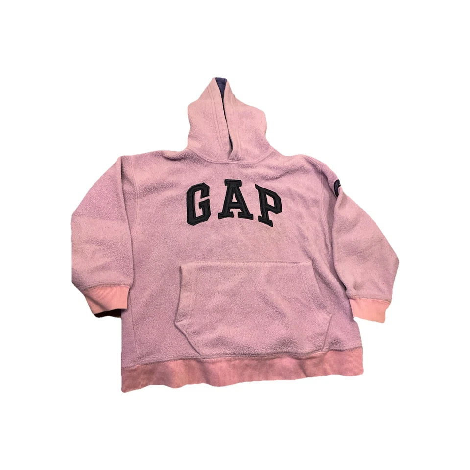  Pullover con capucha de lana para niños GAP lavanda/púrpura sudadera con capucha niños XS 4T Foto 1 de 4