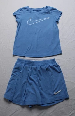 Nike Little Girls 2-Piece All Day Play Skort Set AP2 Blue Beyond Size: XS NWT - Image 1 of 4