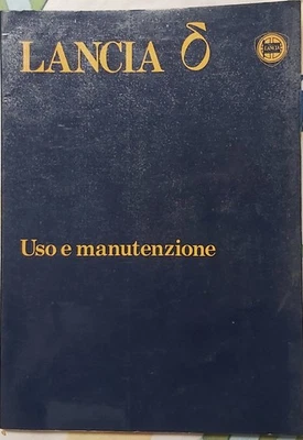 LANCIA DELTA δ 1,3/1,5 LIBRETTO USO MANUTENZIONE OWNER'S MANUAL - Immagine 1 di 2