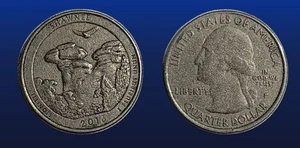 USA 25 cents  Shawnee 2016-P-MS - Picture 1 of 1