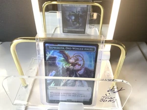 Emblema - Sephiroth, Angelo con un'ala Robot Guerriero Gettone a doppia faccia FOIL NM - Foto 1 di 1