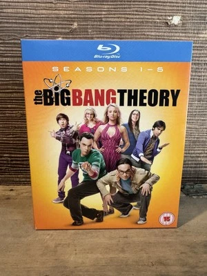 The Big Bang Theory: Seasons 1-5 (Blu-ray, 2018) - Complete DVD Region Free. - Image 1 of 3