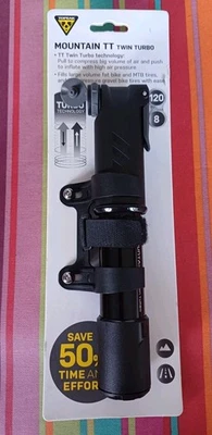 Topeak Mountain TT Twin Turbo Pump - FREE POSTAGE ✅️ - Image 1 of 2
