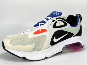 RRP £110 Brand New Nike Air Max 200 Women's Fossil/White Low Trainers Size 7 - Imagen 1 de 17