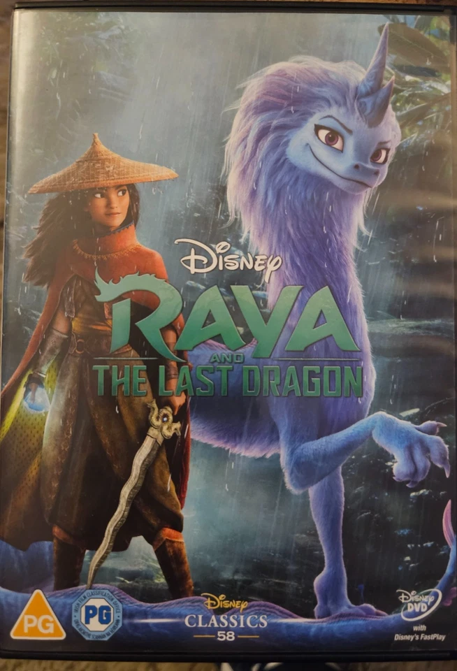 Raya and The Last Dragon DVD PG Rating  Disney - Image 1 of 1