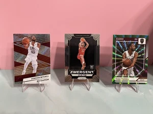 Cavaliers Lot of 3 Sports Cards, Revolution, Donruss Rated Rookie, Prizm Rookie - Picture 1 of 2