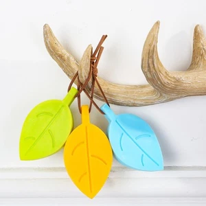 Blätter Form Silikon Tür Stopper Block Sicherheit Karte Humanisiert Neigung - Bild 1 von 44