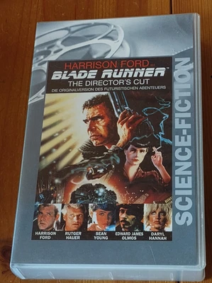 VHS - Blade Runner-The Directors Cut/  Harrison Ford/ Rutger Hauer - Bild 1 von 2
