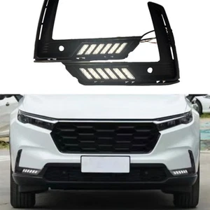 Luz de circulación diurna LED antiniebla intermitente para Honda CR-V CRV 2023 2024 - Imagen 1 de 5