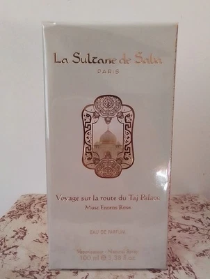 Voyage sur la route du Taj Palace - Sultane de Saba - Musc Encens Rose 100ml - Photo 1/4