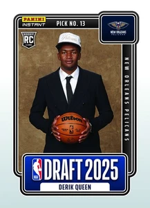 Derik Queen - 2025-26 Panini Instantáneo NBA Draft Night #13 NUEVA ORLEANS PREVENTA - Imagen 1 de 1