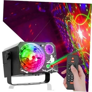 Party Lights Dj Disco Ball Light, 64 Pattern Effect, Disco Ball Strobe Stage - Picture 1 of 8