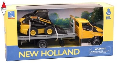MODELLINO STATICO NEW-RAY 1/36 IVECO DAILY ROLL-OFF - Immagine 1 di 4