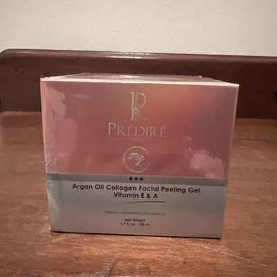 Predire Paris Argan Oil Facial Peeling Gel Vitamins E & A 1.7 FL OZ, NEW Sealed  - Image 1 of 2