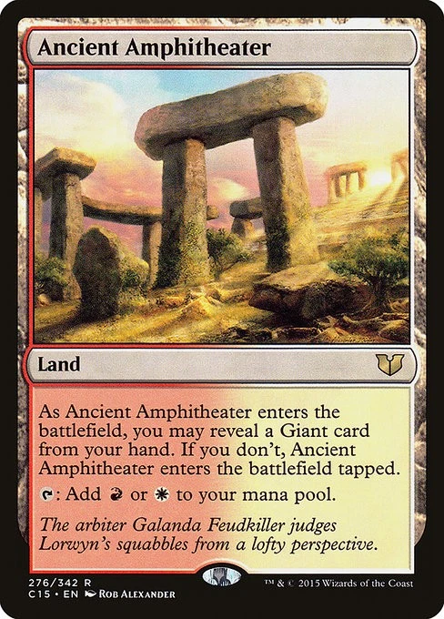 Ancient Amphitheater - Commander 2015 | MTG Card - Image 1 of 1