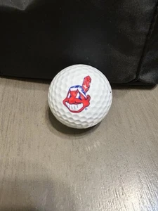 Vintage Cleveland Indians “Chief Wahoo” MLB Baseball Team Logo Golf Ball - Picture 1 of 2