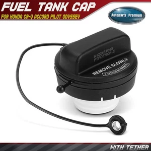 Fuel Tank Cap w/ Tether for Honda CR-V Accord Pilot Odyssey Ridgeline Acura MDX - Picture 1 of 9