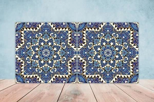 Moroccan Ceramic Tiles with Moroccan Design Set of 2 Backsplash Tiles - Bild 1 von 6