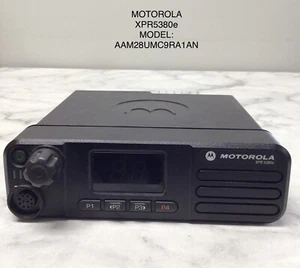 Motorola XPR 5380e AAM28UMC9RA1AN 806-941 MHz, 10-35 Watts 800MHz / 10-30 Watts - Picture 1 of 2