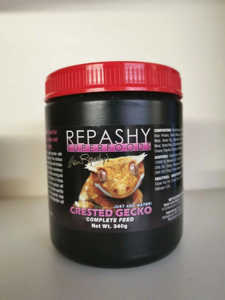 Repashy Superfoods Crested Gecko Complete Food Meal Replacement 340g Breeder Tub